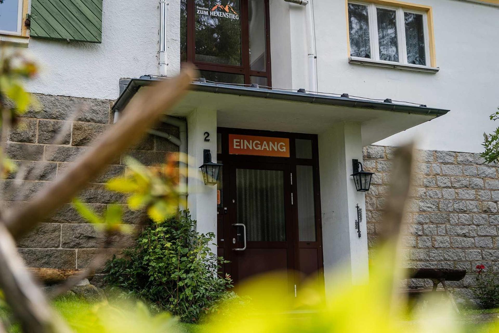 Pension Zum Hexenstieg Schierke Exteriör bild