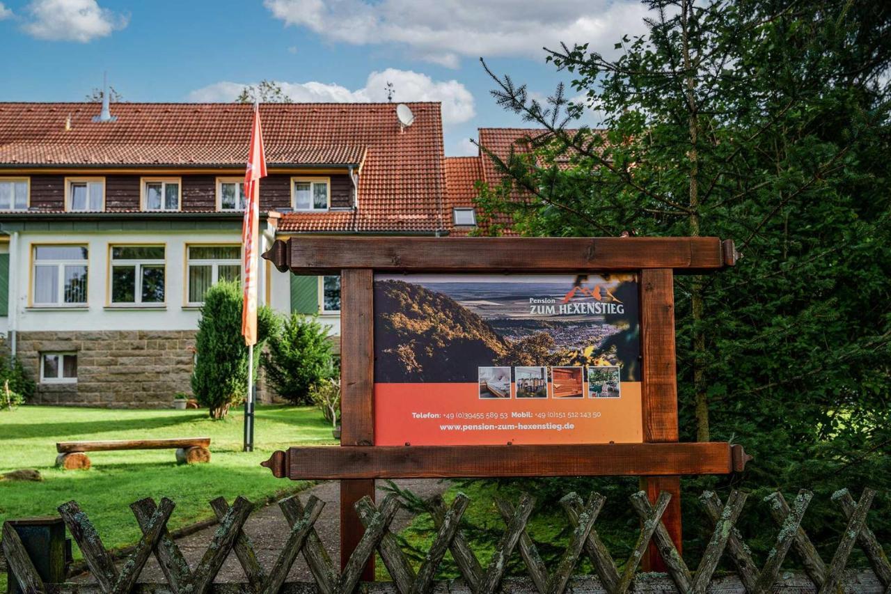 Pension Zum Hexenstieg Schierke Exteriör bild